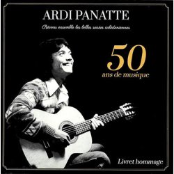 Ardi Panatte, 50 ans de musique (livret hommage)