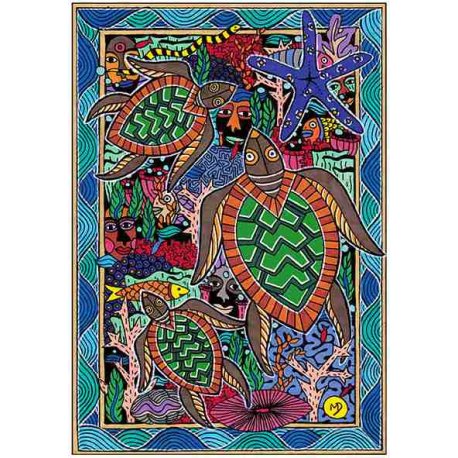 Carte postale Les tortues de Mebuet