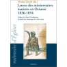 Lettres des missionnaires maristes en Océanie 1836-1854