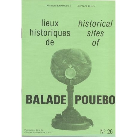 Les lieux historiques de Balade-Pouébo - SEH n° 26