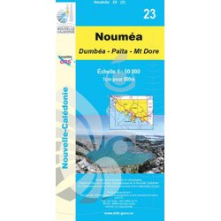Carte NC n° 23 - Nouméa (Dumbéa-Païta-Mont-Dore)