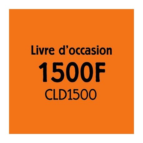 Livre d'occasion à 1500 F