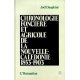 Chronologie foncière et agricole de la NC 1853-1903