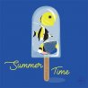 Carte postale Summer time (dessin de l'artiste Marie Luneau)