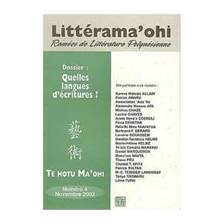 Revue Littérama'ohi N° 4