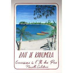 Affiche A3 Baie de Kanuméra