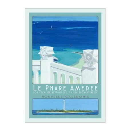 Affiche A4 Phare Amédée