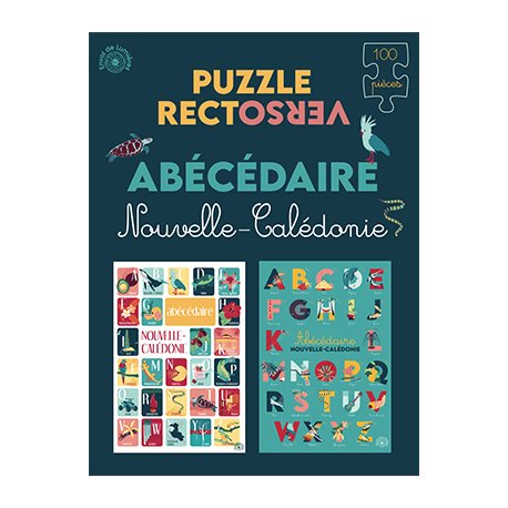 Puzzle recto-verso Abécédaire de Nouvelle-Calédonie