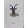 Carnet de notes Cerf