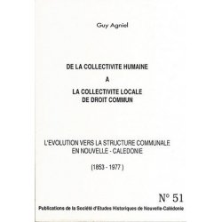 De la collectivité humaine à la collectivité locale de droit commun