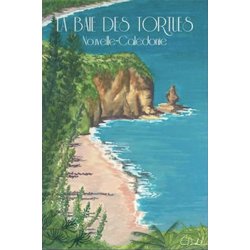 Affiche A4 La baie des Tortues