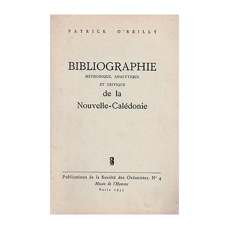 Bibliographie de la Nouvelle-Calédonie