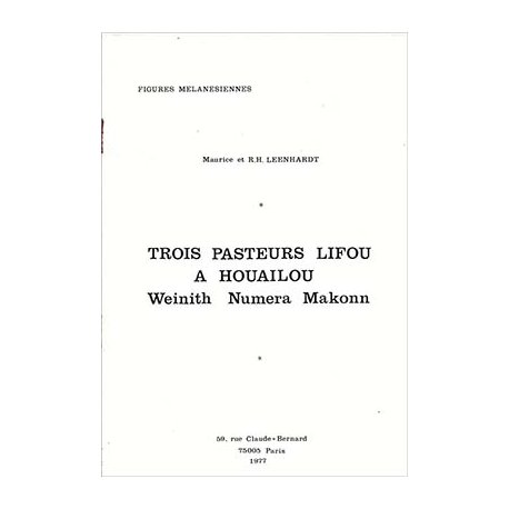 Trois pasteurs Lifou à Houaïlou