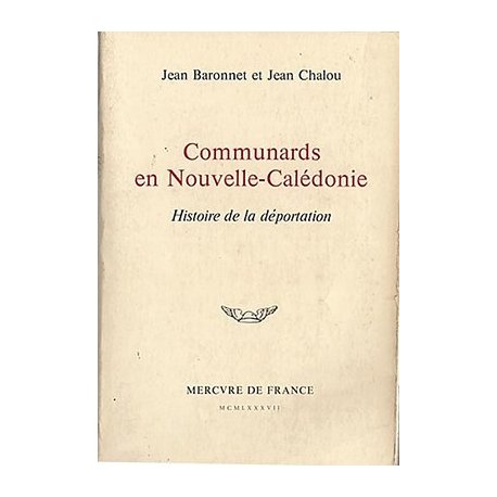 Communards en Nouvelle-Calédonie