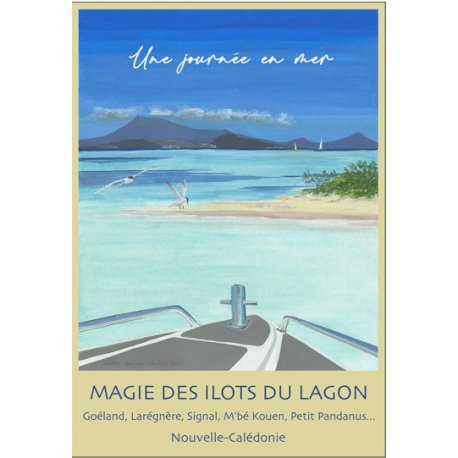 Affiche A3 Une journée en mer
