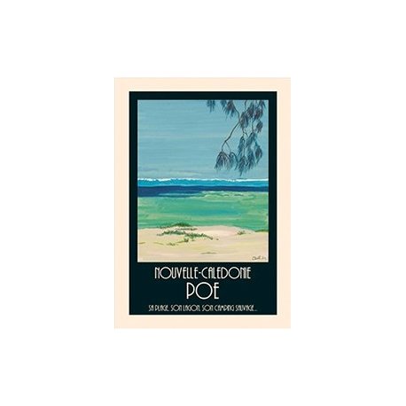 Affiche A4 Poe