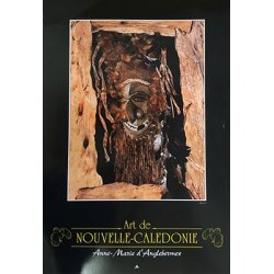 Affiche Anne-Marie d'Anglebermes (masque kanak)