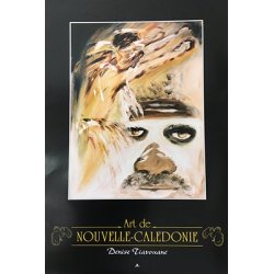 Affiche Denise Tiavouane (visage danseur kanak)