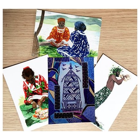 Carte postale Isabelle Staron-Tutugoro