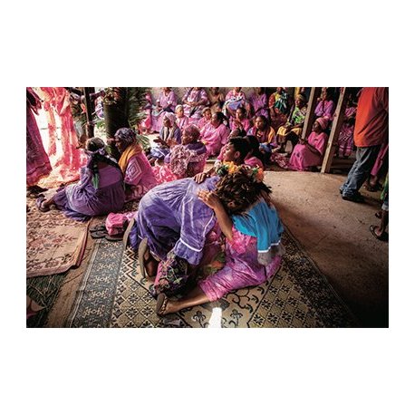 Carte postale Coutume kanak