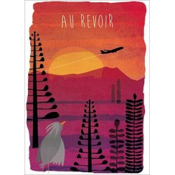 Carte double Au revoir !