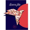 Carte de voeux origami (création de l'artiste Marie Luneau)