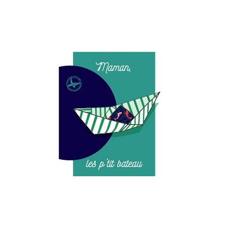Carte de voeux origami (création de l'artiste Marie Luneau)