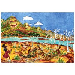 Carte postale Le nickel de la forêt noyée