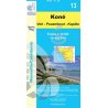 Carte NC n° 13 - Koné (Voh-Pouembout-Kopéto) (1:50000