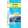 Carte NC n° 18 - Canala Poro Nakety (1:50000)