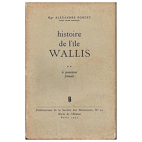 Histoire de l'île de Wallis (SDO n° 23) - occasion