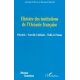 Histoire des institutions de l'Océanie française
