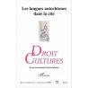 Langues autochtones dans la cité (revue Droit et cultures n° 72)