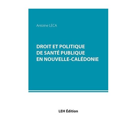 Droit Et Politique De Sante Nc