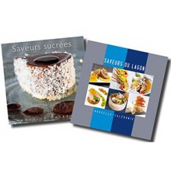 Lot 2 livres cuisine (Saveurs du lagon et Saveurs sucrées)