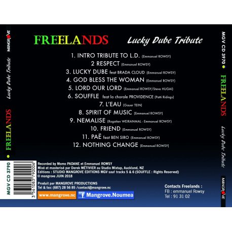 FREELANDS - Lucky Dube Tribute