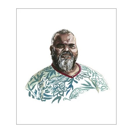 Portrait GM Paroles kanak de Sébastien Lebègue