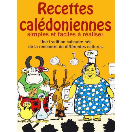 Recettes calédoniennes. Coffret de 4 livres