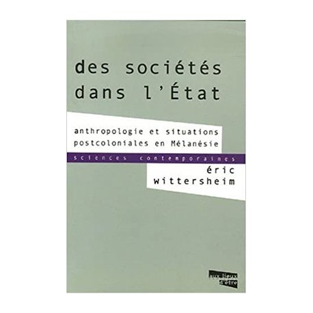 Des sociétés dans l'Etat (occasion)