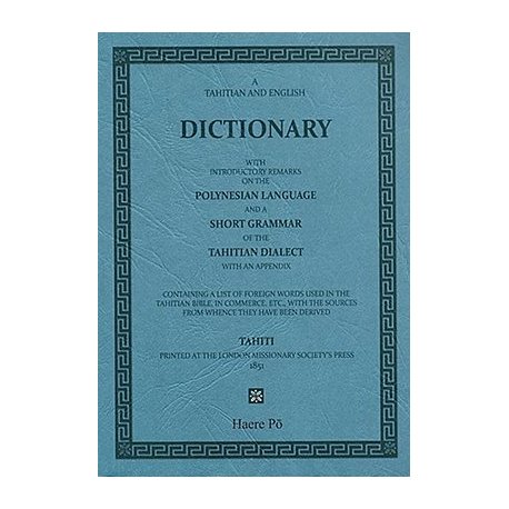 Tahitian and english dictionary