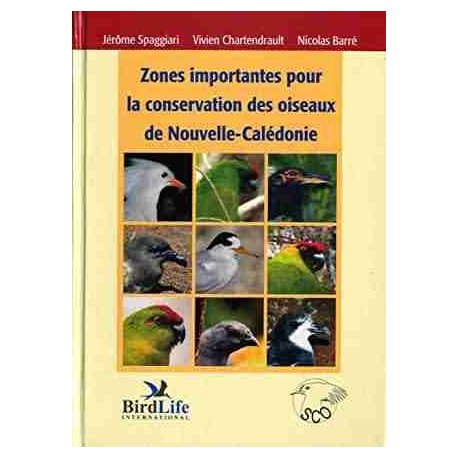 Zones importantes pour la conservation des oiseaux de NC