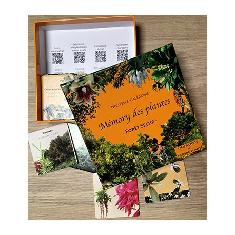 Mémory des plantes. Forêt sèche. Nouvelle-Calédonie