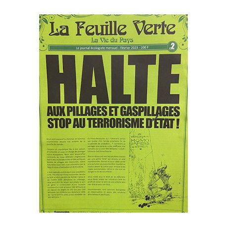 La feuille verte n°3