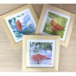 Reproduction art Asa Maria Chipman encadrée