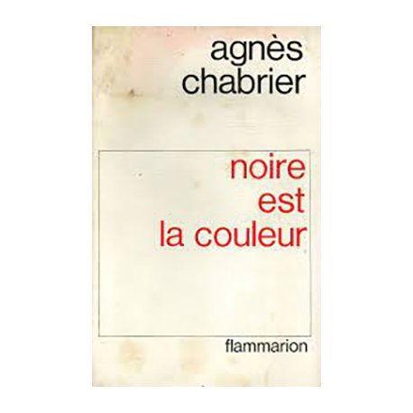 Noire est la couleur