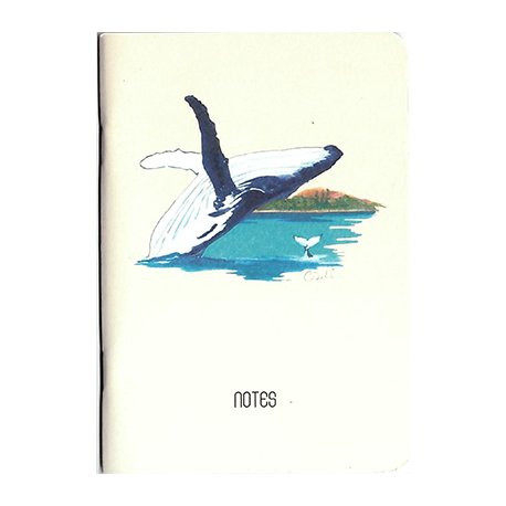 Carnet de notes Baleine