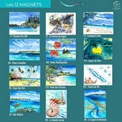 Magnet Les cent ciels de June
