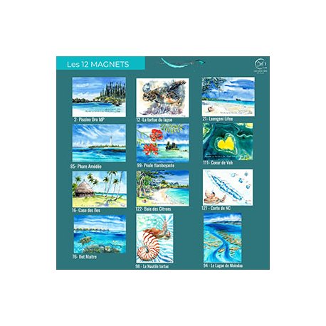 Magnet Les cent ciels de June