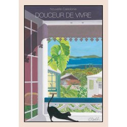 Affiche A4 Douceur de vivre