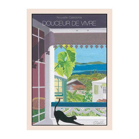 Affiche A4 Douceur de vivre